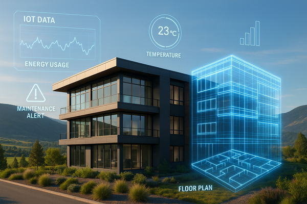 Live digital twin tracks BC property